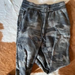 soft camo sweatpants
